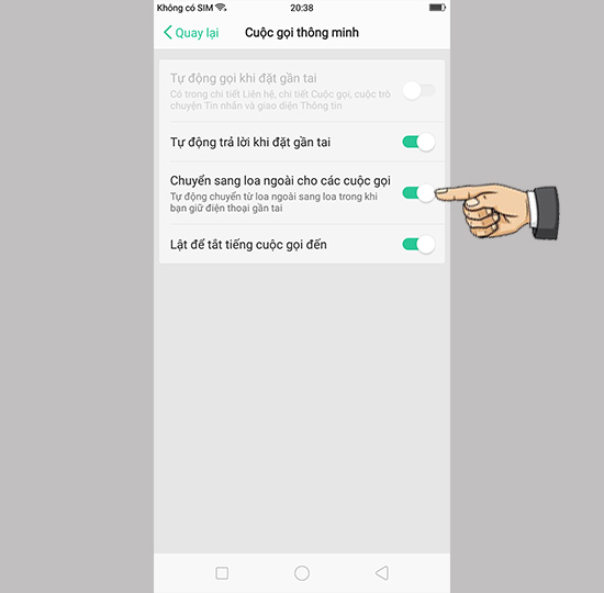 Kích hoạt tính năng